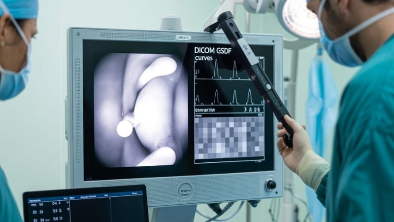 DICOM calibration tools
