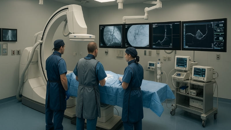 interventional radiology suite
