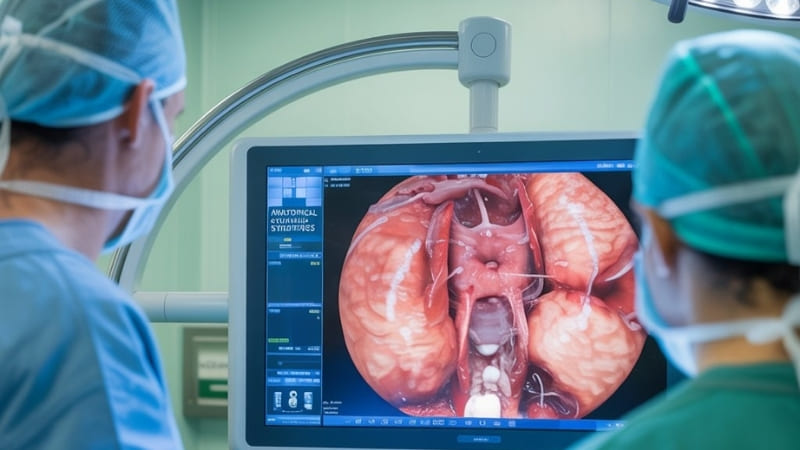 medical monitor in surgery