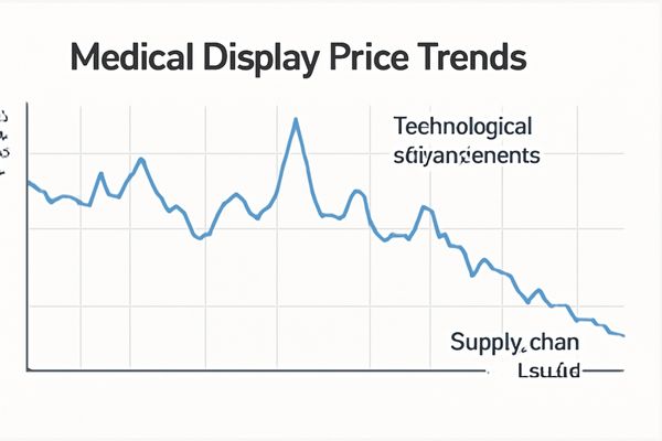 A line graph showing fluctuating but gradually decreasing price trends