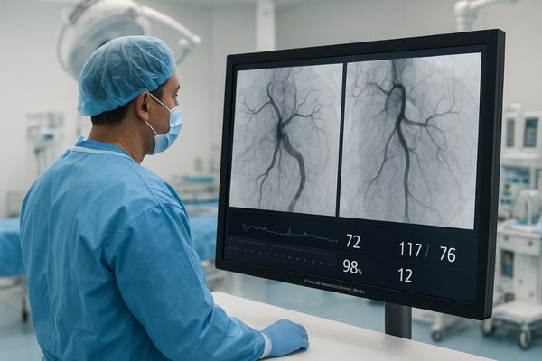 Cardiovascular Angiography with 31.5-inch 4K Touchscreen Monitor MD80CTOR