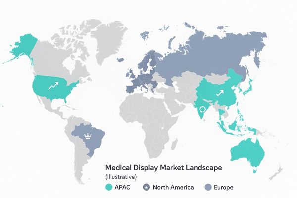 Global map highlighting APAC, North America, and Europe