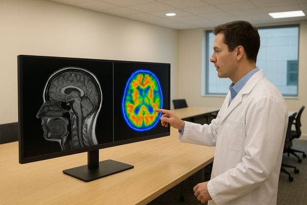 Dual-Modality Comparison with 5MP Ultra-Wide Medical Display