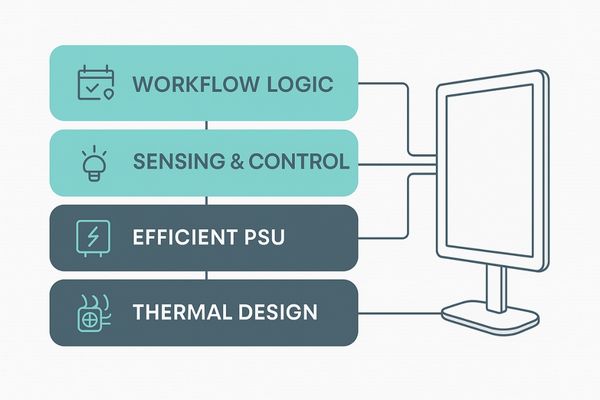 medical display power management overview