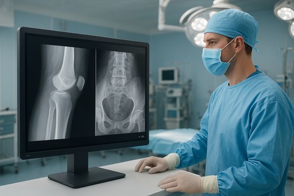 Orthopedic Fluoroscopy Imaging with 31.5-inch 4K Touchscreen Monitor MD80CTOR
