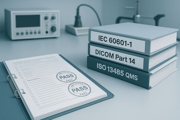Regulatory compliance documents for medical devices