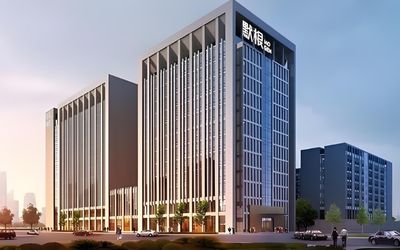 Exterior view of Reshin company headquarters building