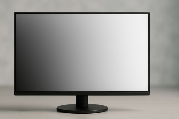 Image showing a smooth grayscale gradient on a 10-bit display