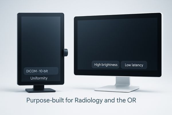 A tailored lineup of Reshin radiology and surgical displays