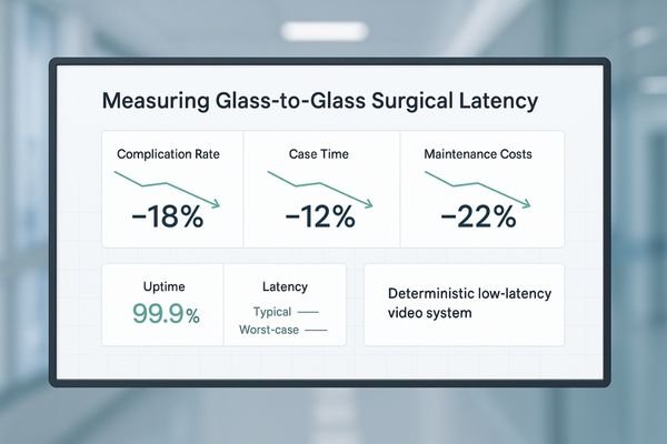 A dashboard showing key performance indicators: 