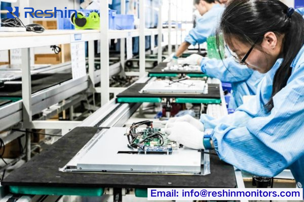 Array of next-generation medical displays showing 12MP diagnostic monitors, 4K surgical screens, and integrated clinical workstations with latest visualization technologies.