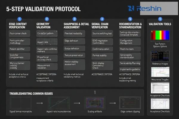 Clinical validation steps after changing overscan/underscan