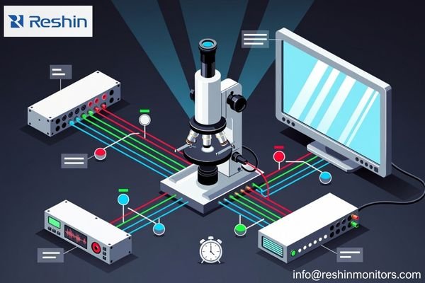 Signal format and latency validation workflow for neurosurgery microscope systems
