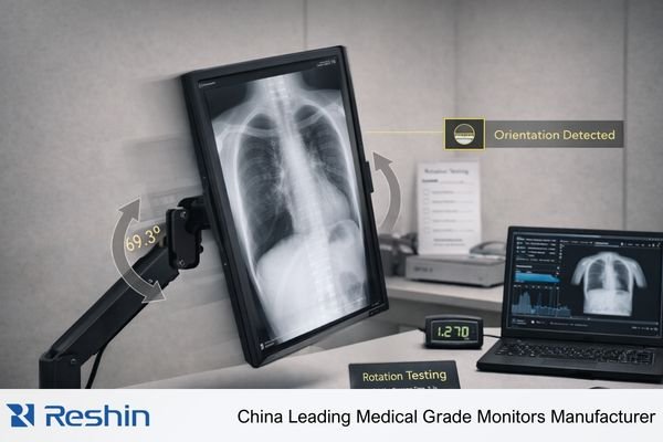 Auto-rotation testing setup