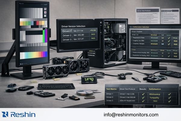 Driver testing setup