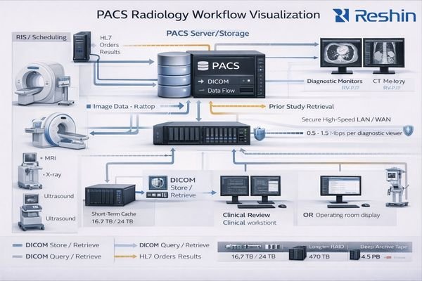 PACS picture archiving communication system radiology image storage distribution