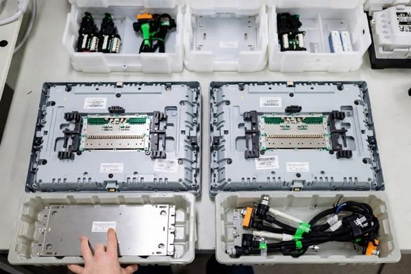 Locked BOM project-specific medical monitor build with consistent parts and revision control in an ODM factory