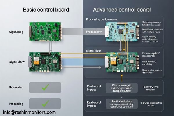 Control board and firmware maturity: switching recovery and handshake tolerance