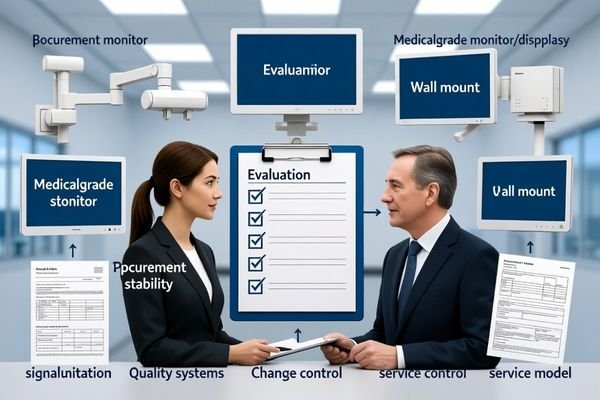 Supplier due diligence questions to ask before partnering for medical monitors