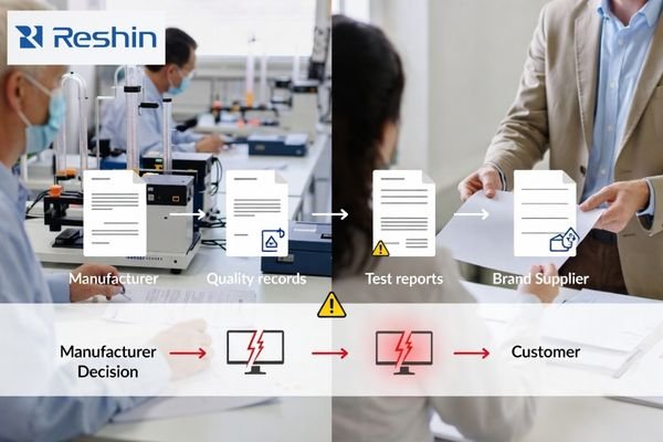 Supply continuity and change control showing how substitutions and firmware updates can affect fleet consistency