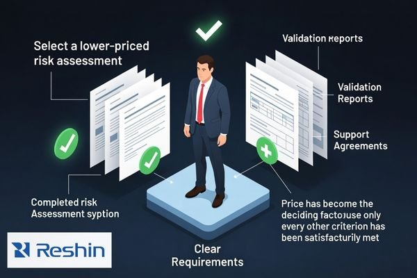 A lower-priced option can be reasonable when the project conditions are already clear