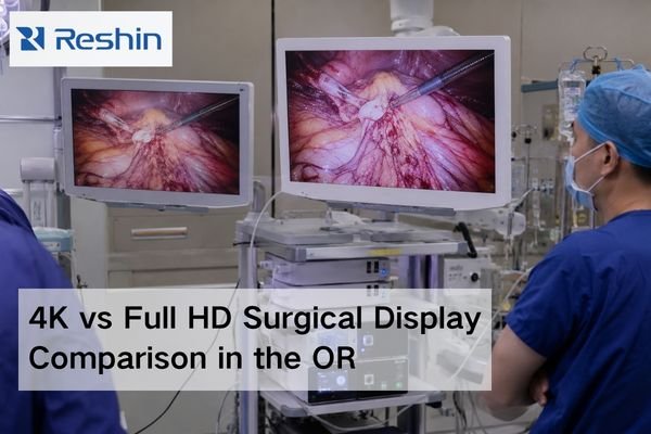 Comparison of 4K and Full HD surgical monitors in a real operating room evaluation setup