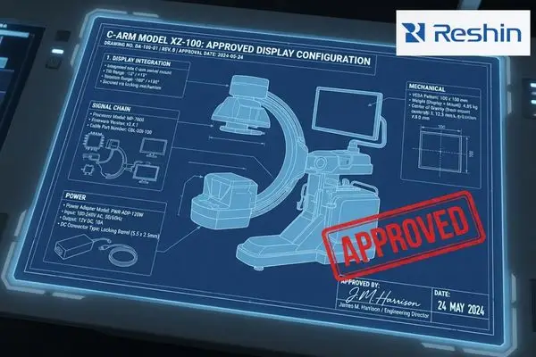 Complete C-Arm display integration checklist before sample approval