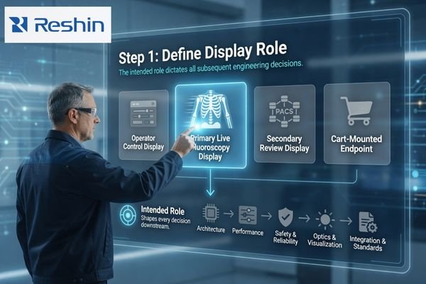 C-Arm display role planning before specification review