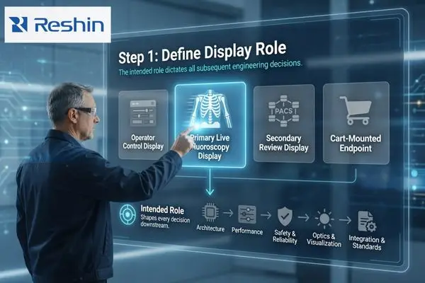 C-Arm display role planning before specification review
