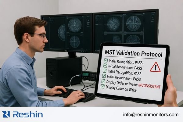 Validating MST before PACS workstation approval